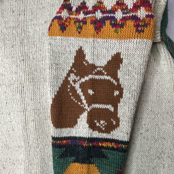 Texas Themed Cardigan Sweater - Multicolor size 1X - Picture 7 of 11